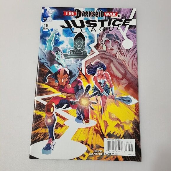 Justice League 46 DC Comics 2016 FN/VF Francis Manapul Cover A Darkseid War - Picture 11 of 16